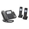 تصویر تلفن بی‌سیم پاناسونیک مدل KX-TGF382 | بی‌سیم، تک‌خط، منشی‌تلفنی