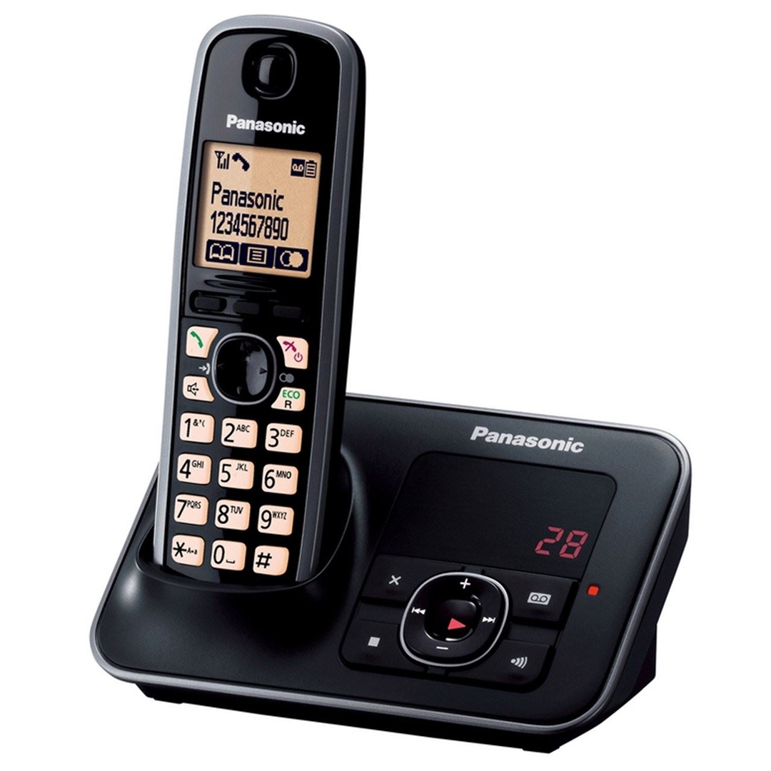 تصویر تلفن بی سیم پاناسونیک مدل KX-TG3721 | تک‌خط، منشی‌تلفنی