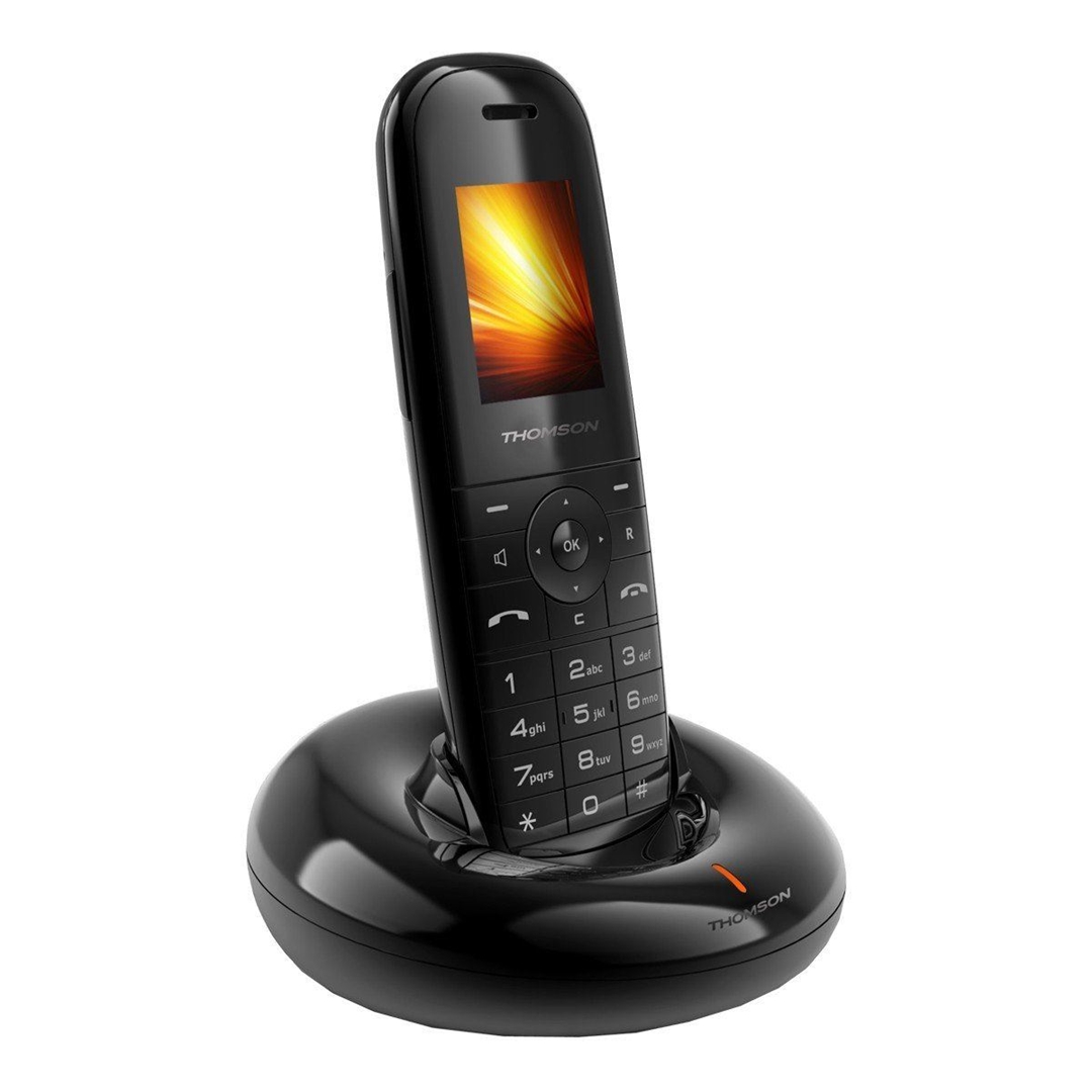 تصویر تلفن تامسون مدل Onyx | بی‌سیم، تک‌خط، منشی‌تلفنی