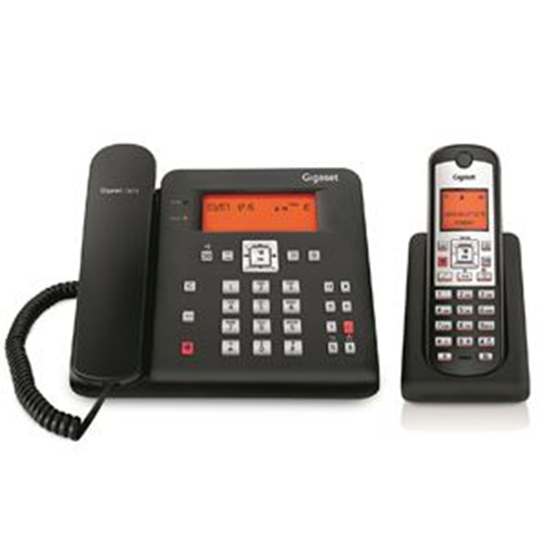 تصویر تلفن گیگاست مدل C675 | باسیم، تک‌خط، منشی‌تلفنی