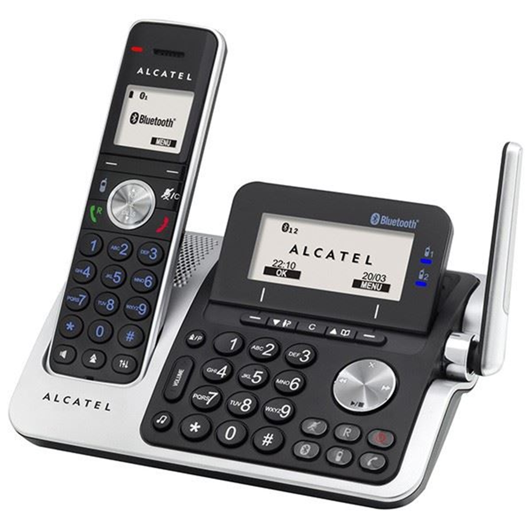 تصویر تلفن آلکاتل مدل XP2050 | بی‌سیم، تک‌خط، منشی‌تلفنی
