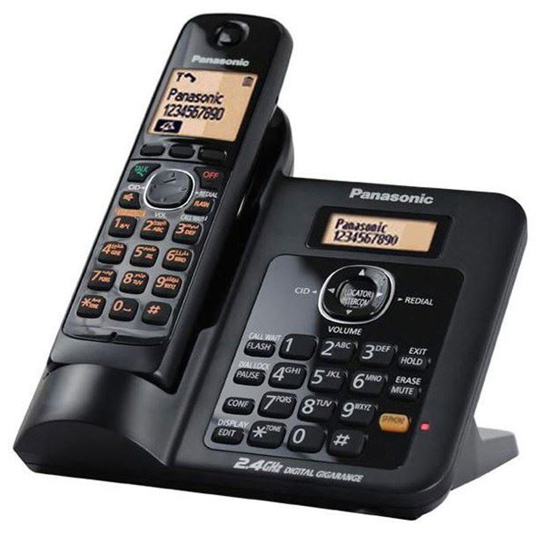 تصویر تلفن بی سیم پاناسونیک مدل KX-TG3811BX | تک‌خط