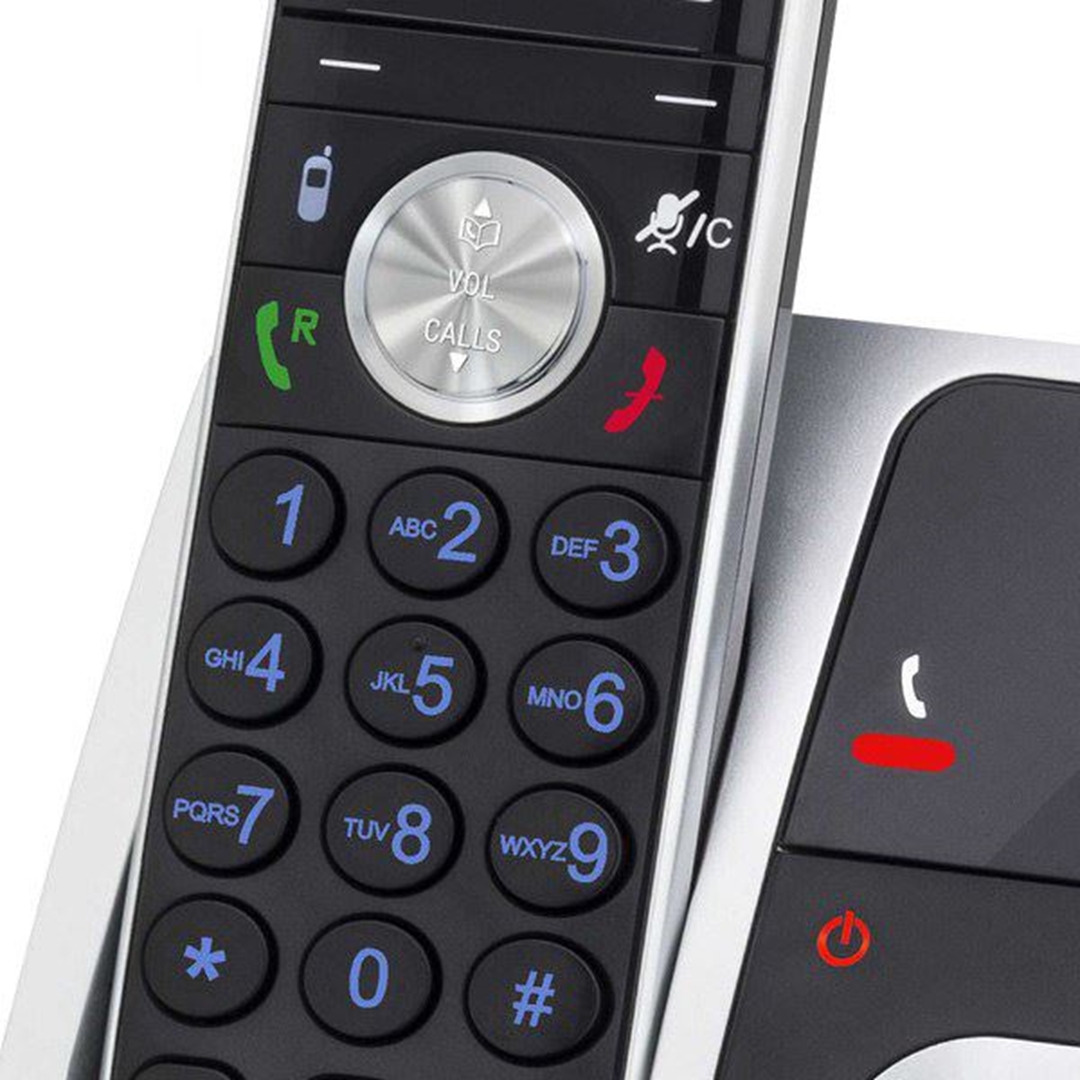 تصویر تلفن آلکاتل مدل XP1050 | بی‌سیم، تک‌خط، منشی‌تلفنی