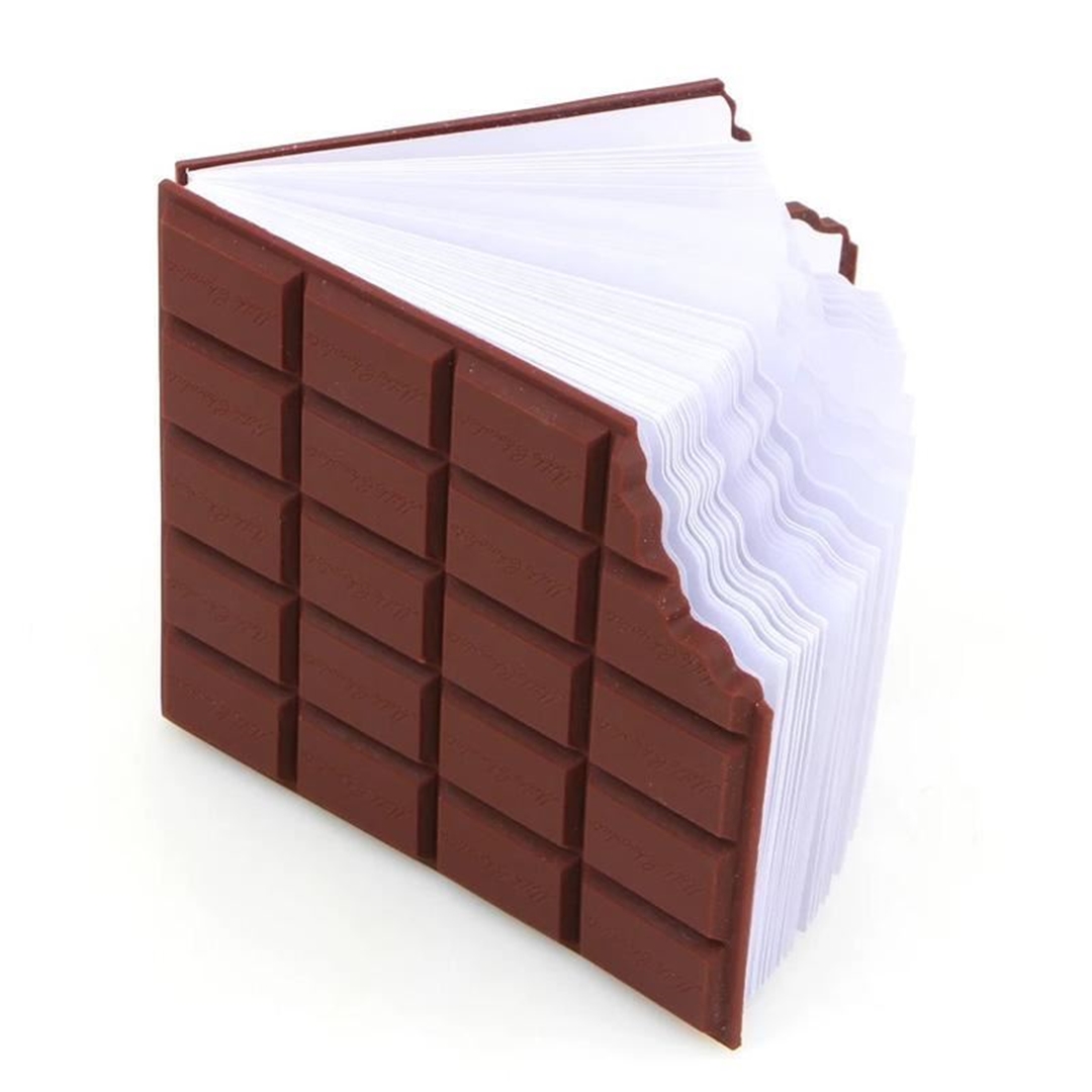 تصویر دفترچه یادداشت طرح شکلاتی