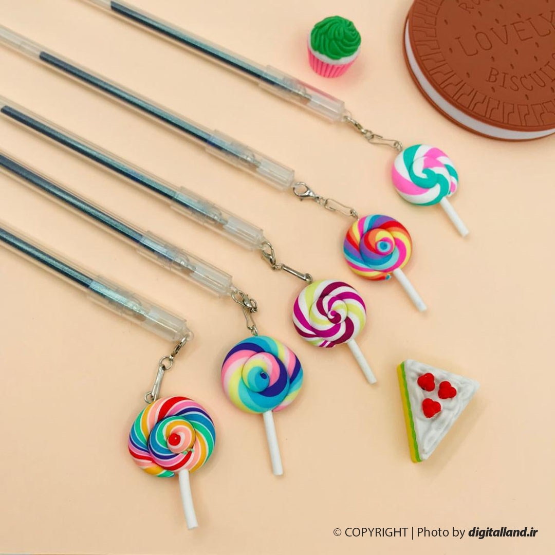 تصویر خودکار طرح آبنبات پیچی Lollipop