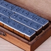 تصویر مهر چوبی جعبه چوبی الفبا Alphabet