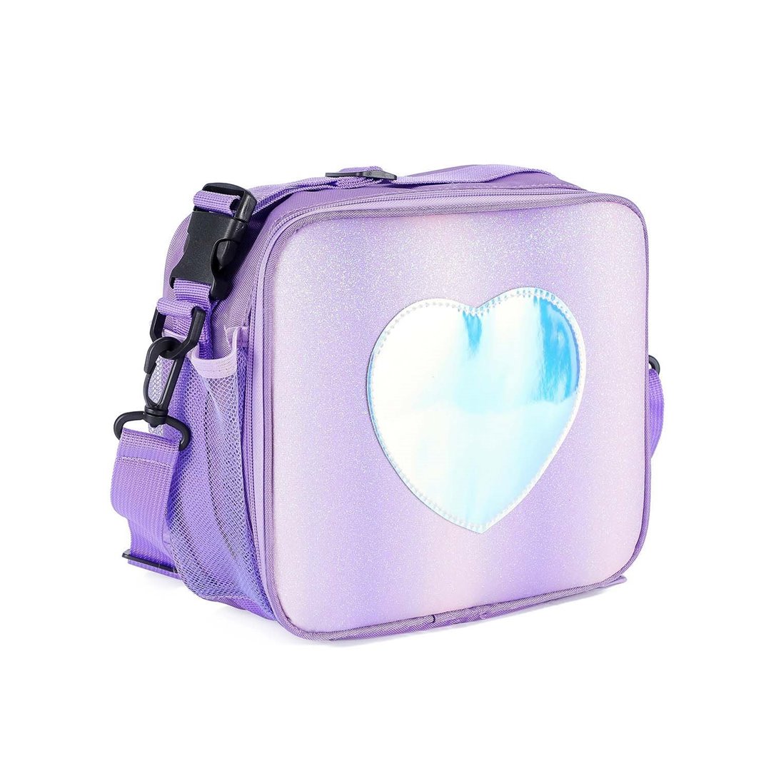 تصویر کیف غذا Lunch Bag قلب هلوگرامی