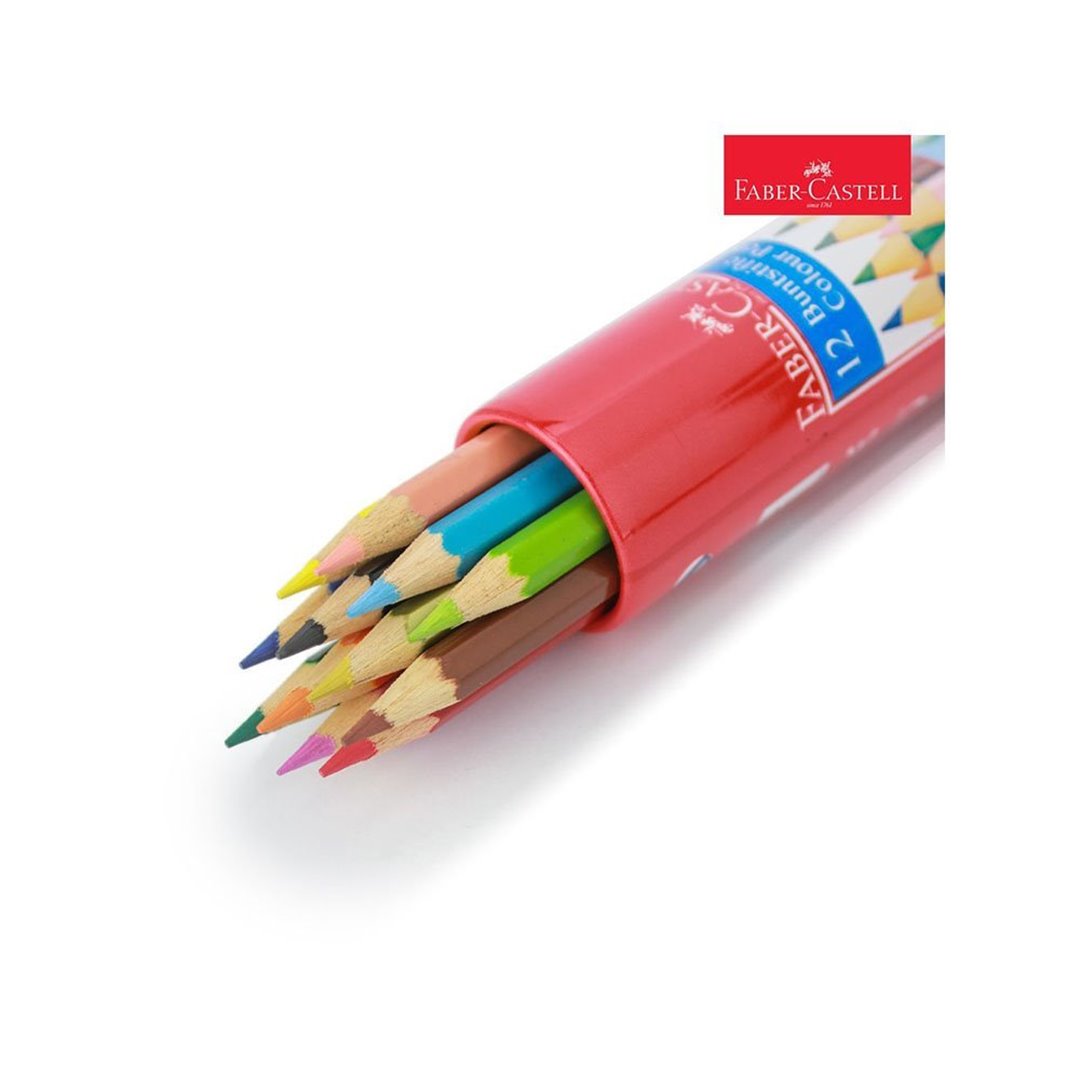 تصویر مداد رنگی فابرکاستل 12 رنگ مدل 115826