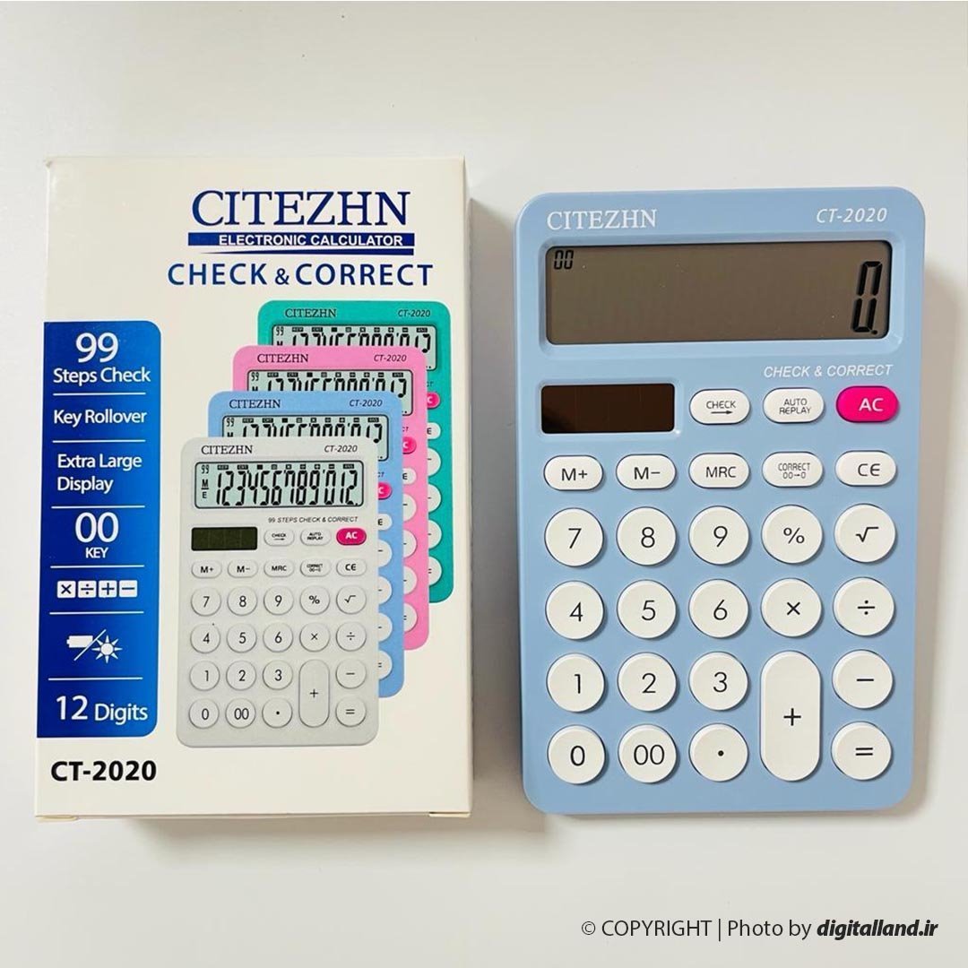 تصویر ماشین حساب CITEZHN مدل CT-2020