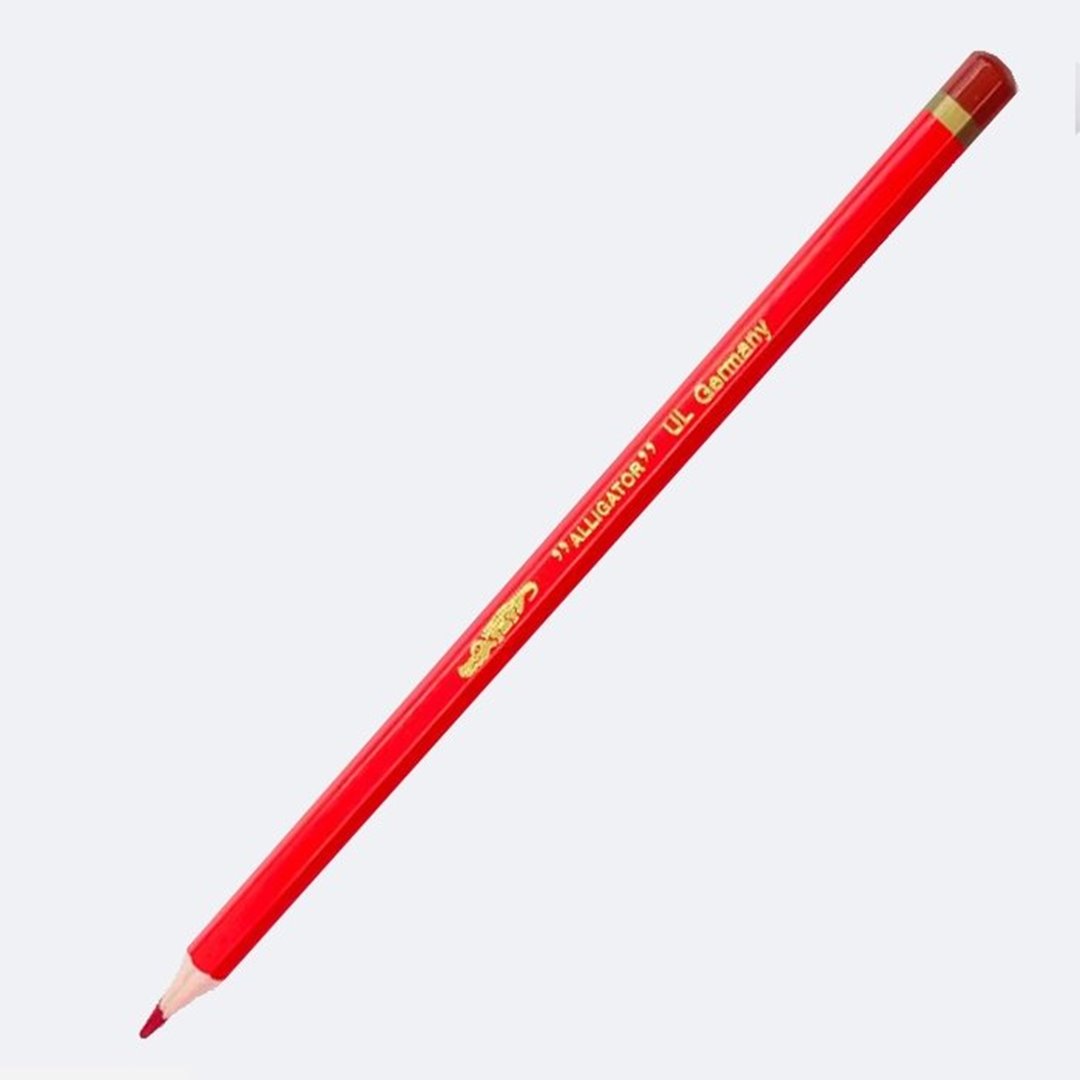 تصویر مداد قرمز سوسمار مدل Checking Pencil